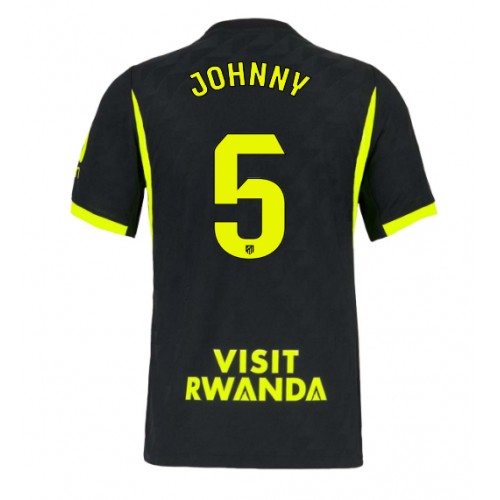 Atletico Madrid Johnny Cardoso #5 Vieraspaita 2026-27 Lyhythihainen